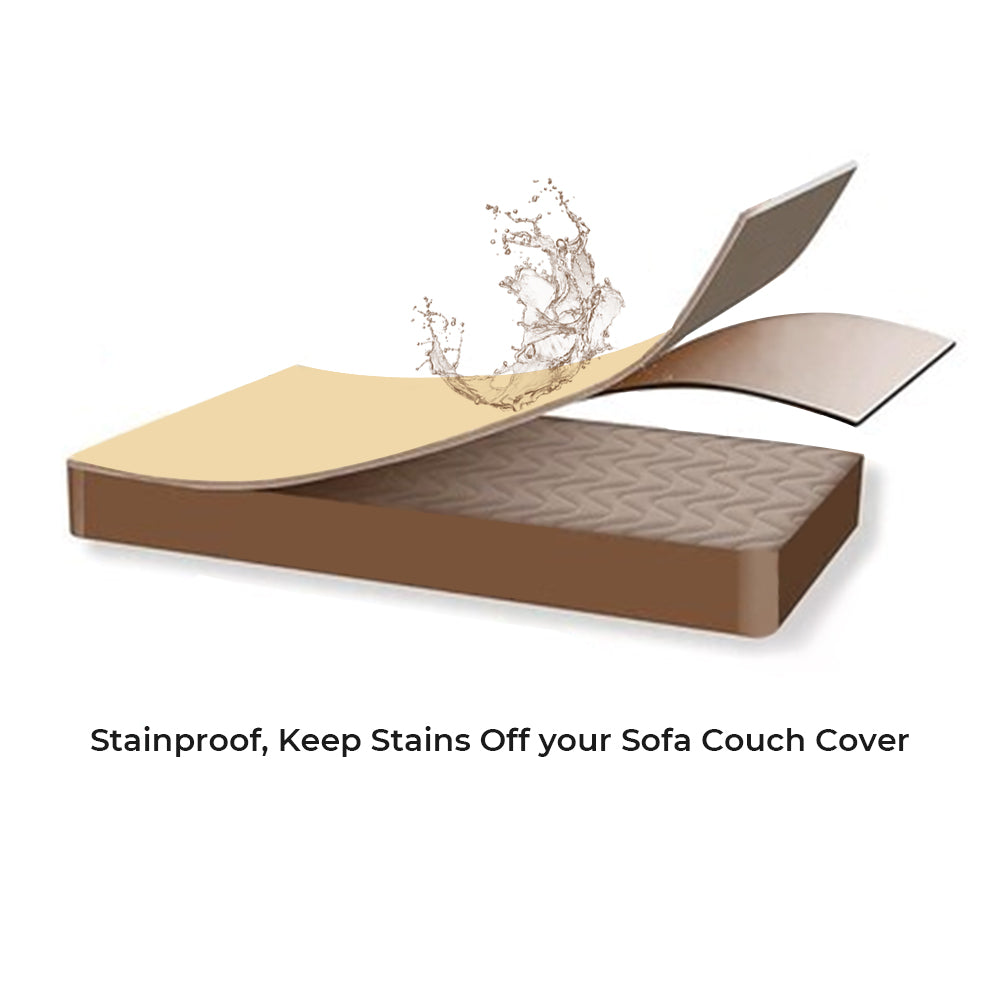 Protettore di copertura non slizzy in finta fuzzy