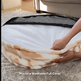 Donut calmanti calmanti nuvolosi letti di cane rotondi