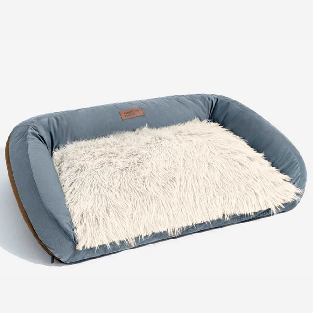 Gran lavable y esponjoso acogedor bolster sofá sofá cama vaquero