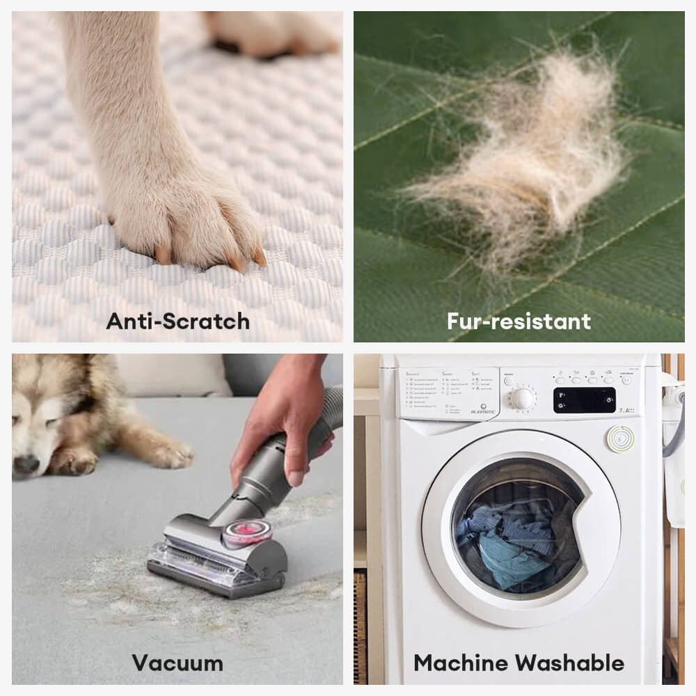 Textura de la hoja de trigo para toda la temporada universal elástica de protección completa Magic Couch Couch