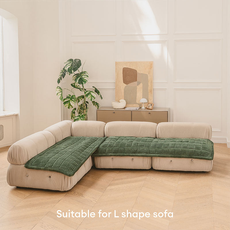 Lazy Soft Flannel Breathable Pet Mat Non-slip Couch Covers