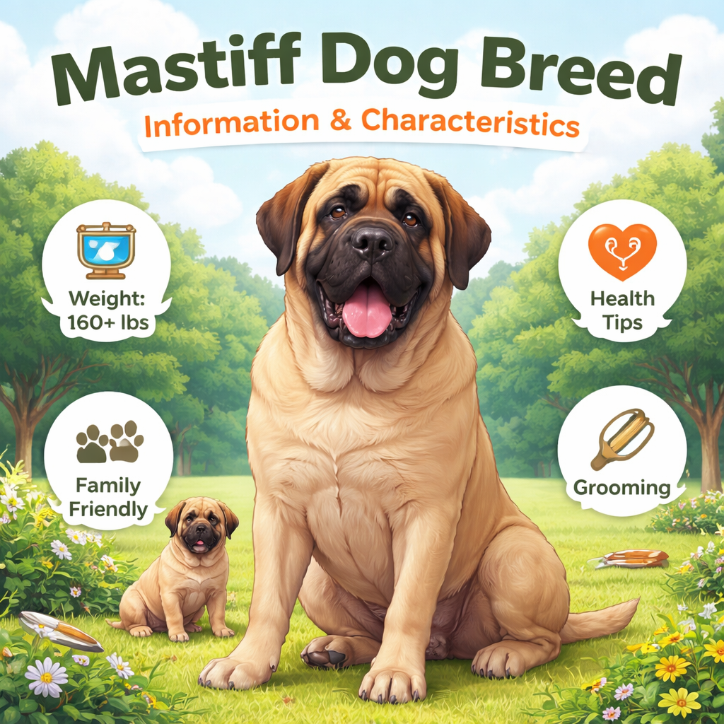 Mastiff Dog Breed Information and Characteristics