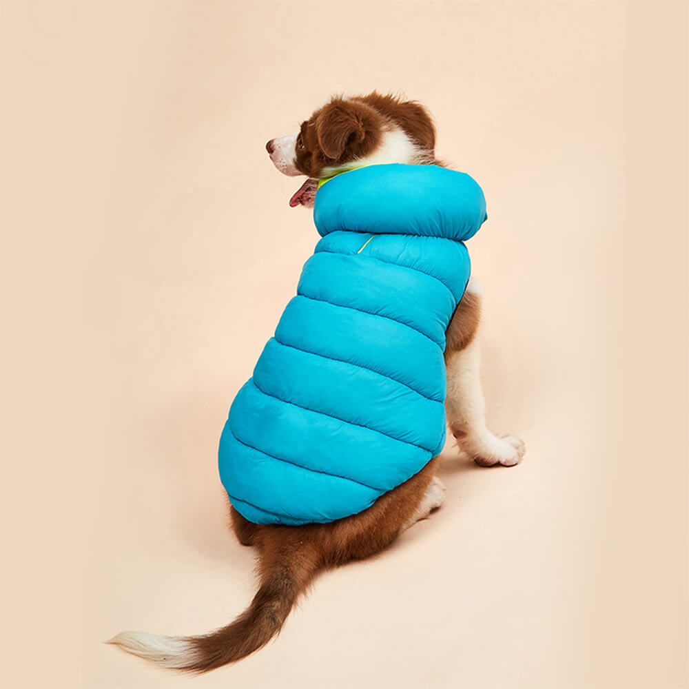 Lightweight Warm Down Reversible Dog Vest Clothes