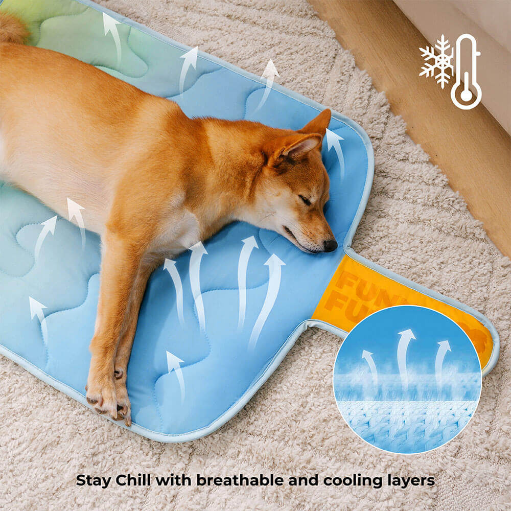 Washable Ice Cream Superior Cooling Dog Mat - iChill