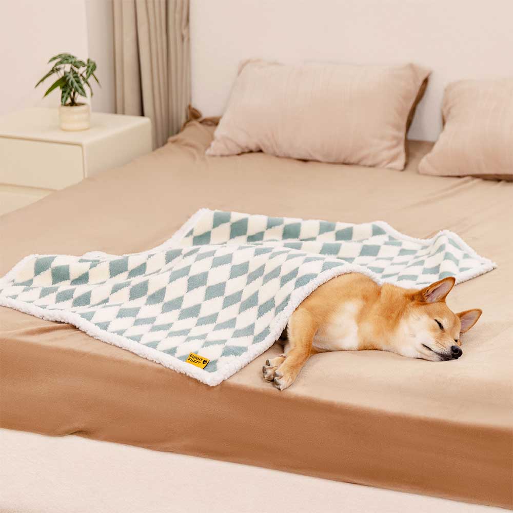 Floral Waterproof Pet Blanket Dog Mat