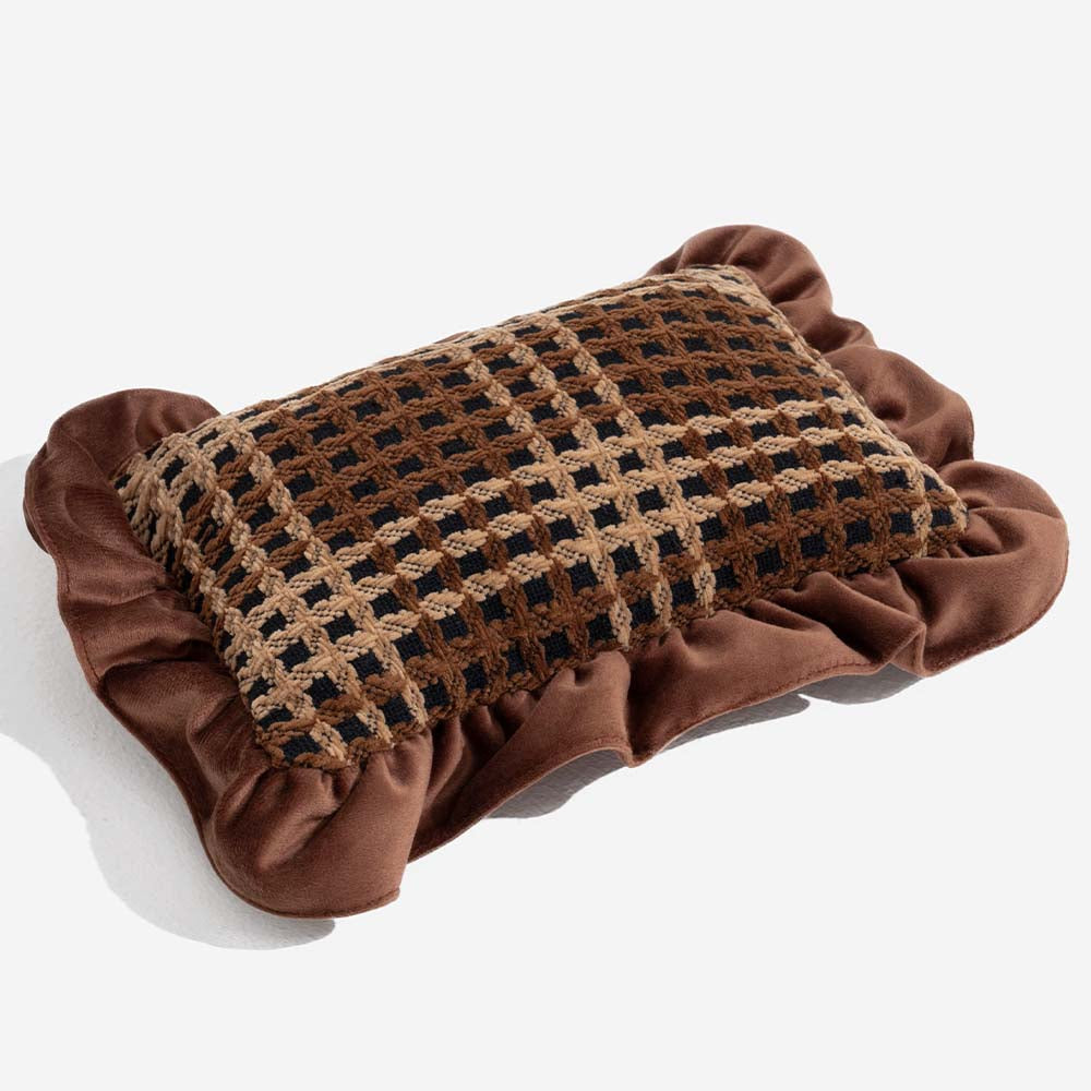 Classic Luxury Washable Cozy Bolster Dog Bed- Bliss Napper