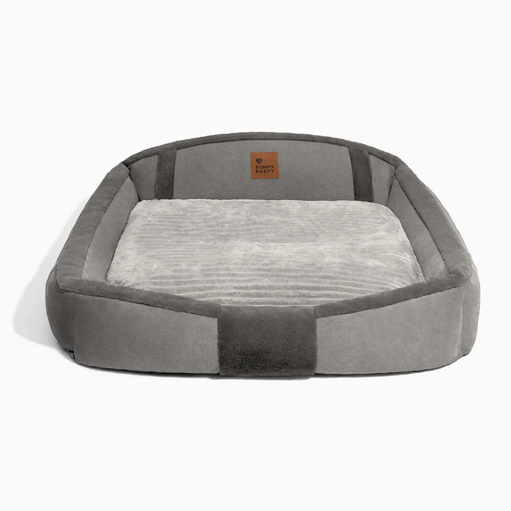 Vintage großes gemütliches beruhigendes Sofa-Hundebett