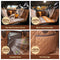 Premium Faux Leather Water-repellent Hammock Dog Car Seat Cover - RideProtector