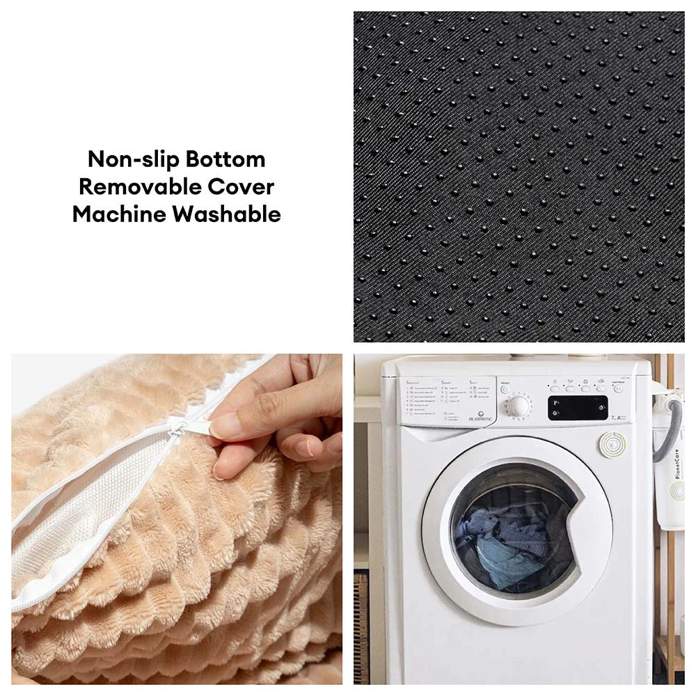 Vintage großes gemütliches beruhigendes Sofa-Hundebett