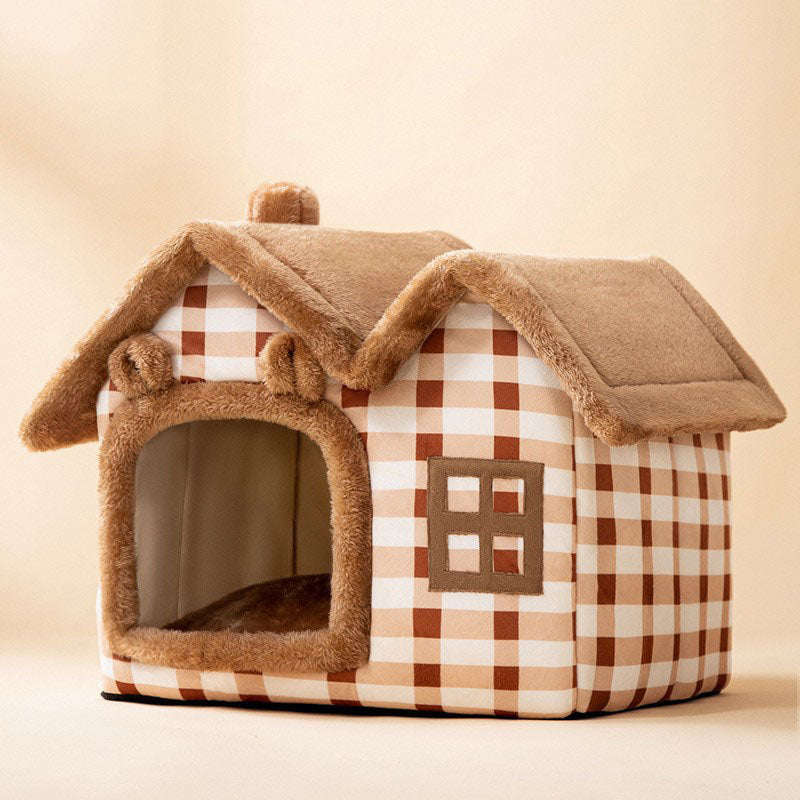 Halbgeschlossenes Katzenbett von House Design