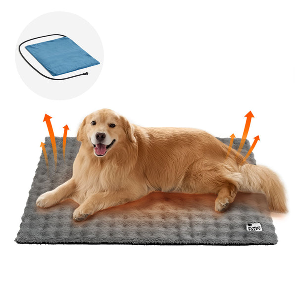 Cozy Plush Warm Washable and Portable Pet Mat - ThermoPad