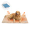 Fluffy Faux Rabbit Fur Washable Warm Pet Mat - ComfyEase