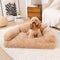 Plush Warm Removable Sponge Orthopedic Dog Sofa Bed - FluffyHaven