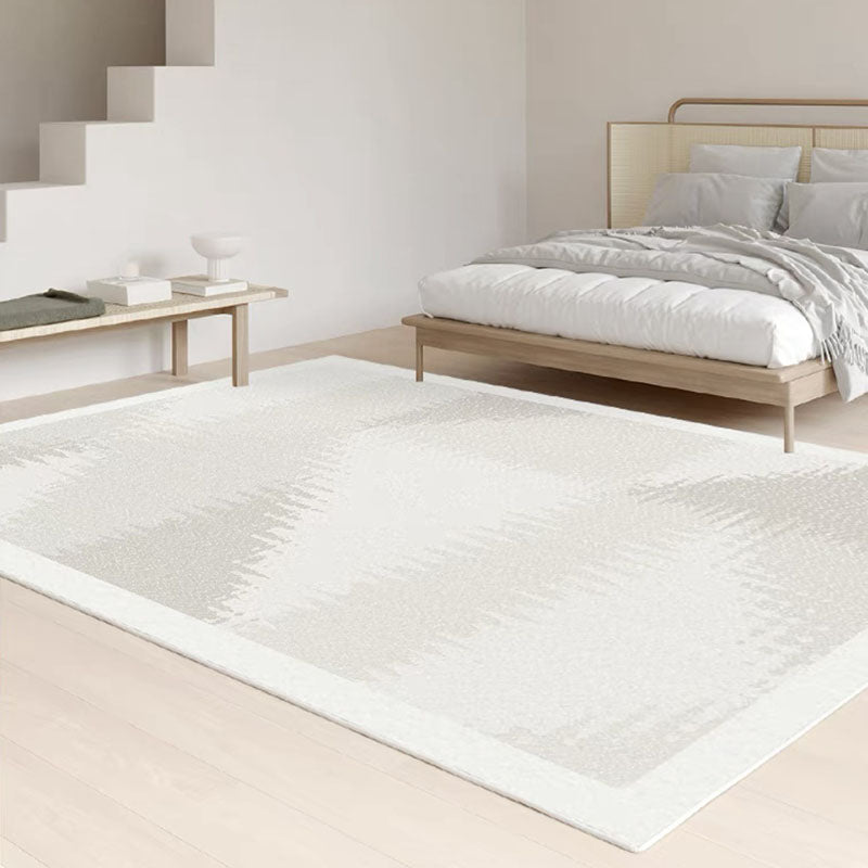 Tapis de salon aux lignes géométriques modernes, imperméable, pour animaux de compagnie