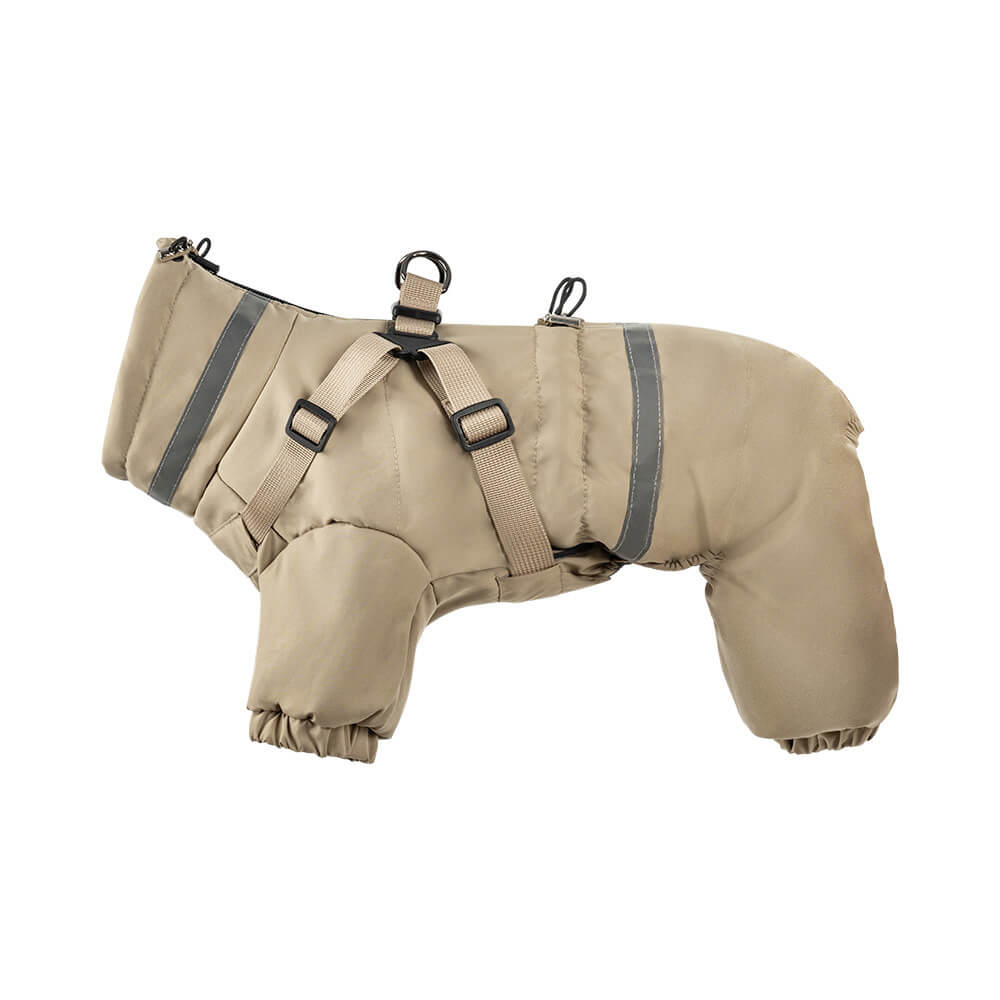 Waterproof Adjustable Tactical Four-Legged Outdoor Dog Coat