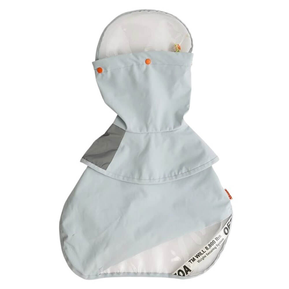 Puppy Full Bellyband Dog Raincoat - Transparent Large Brim for Maximum Protection