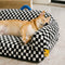Checkerboard Thick & Fluffy Washable Orthopedic Dog Sofa Bed - CheckMate