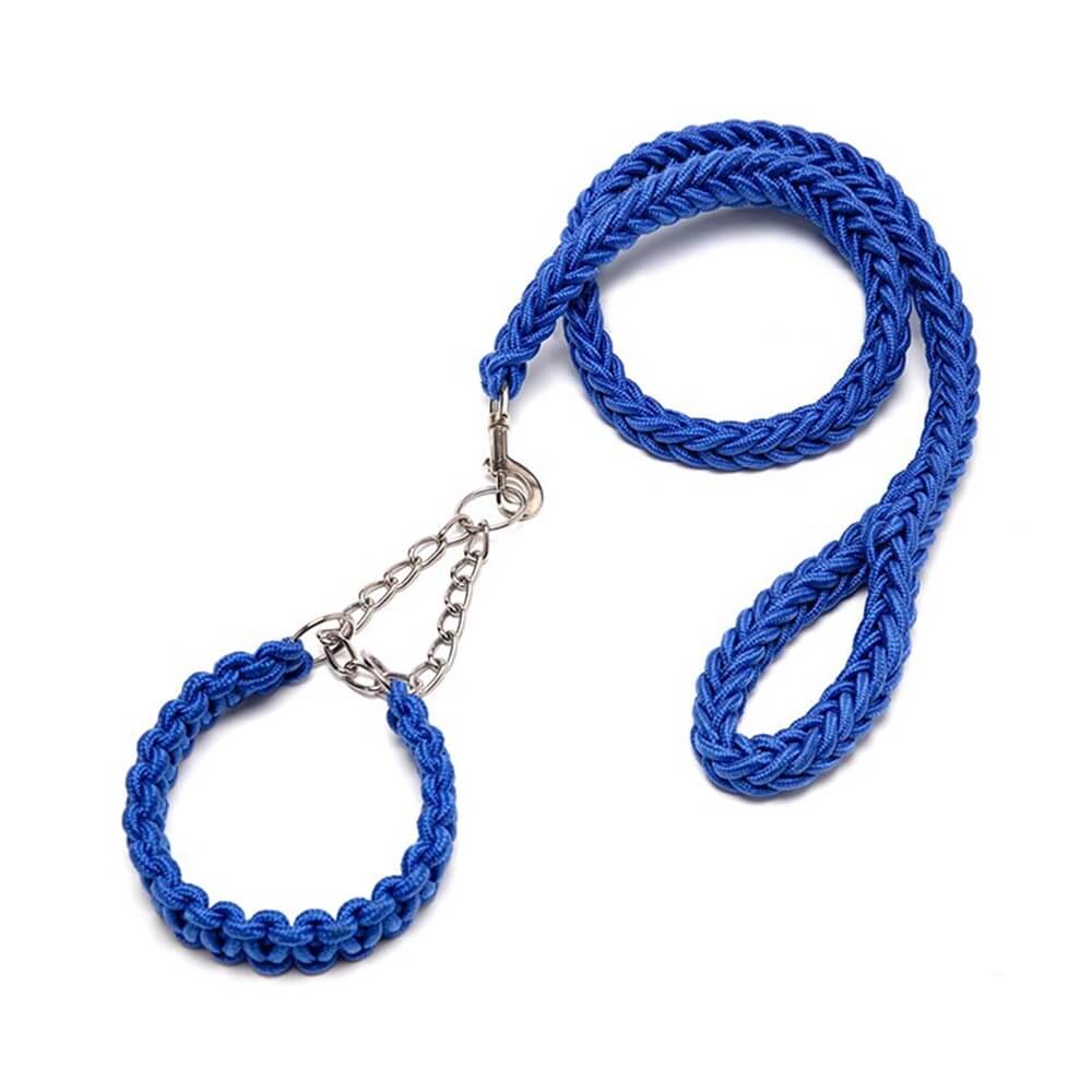 Explosion-Proof Nylon Braided Dog Leash and Collar