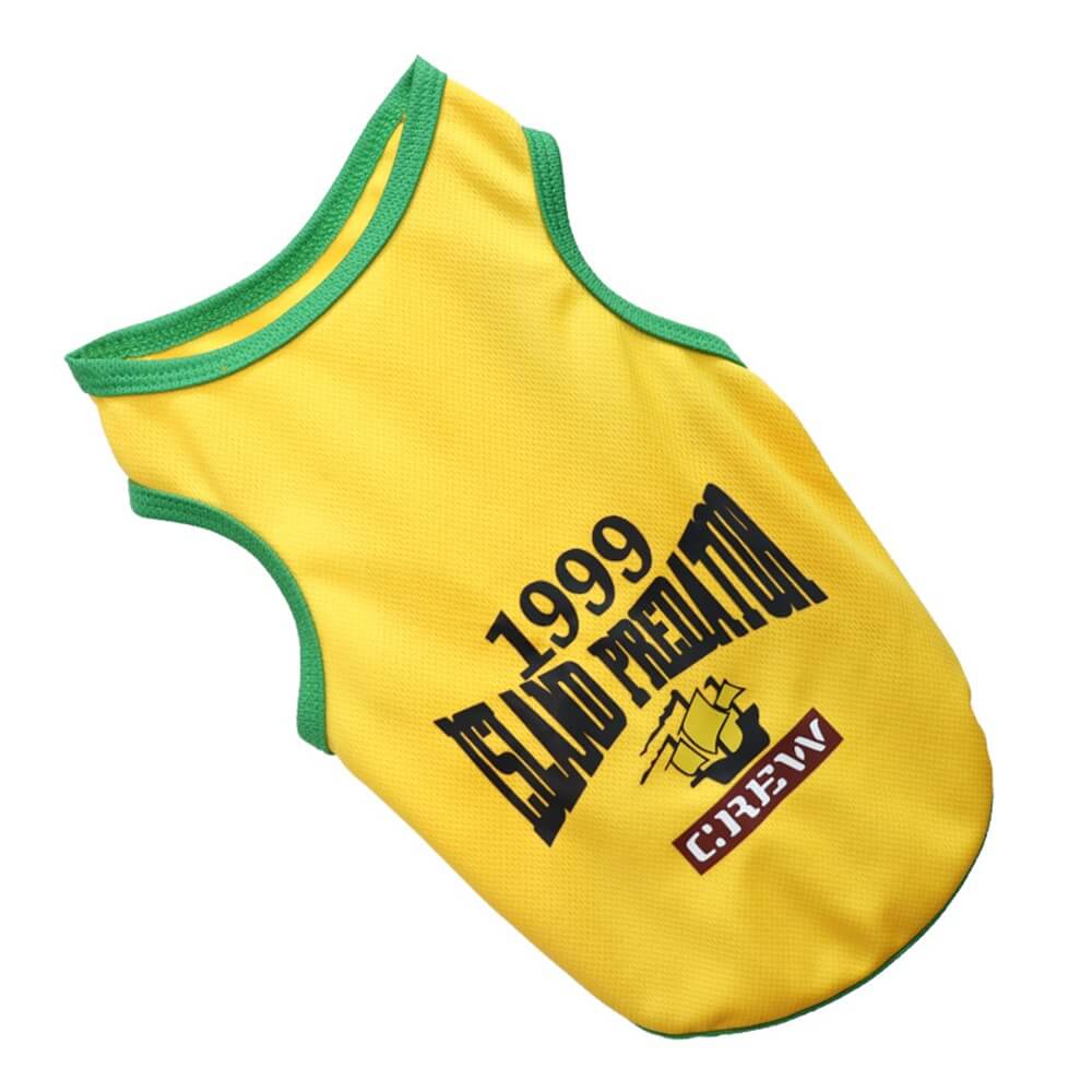 Sporty Basketball Jersey for Dogs - Athletic Pet Apparel