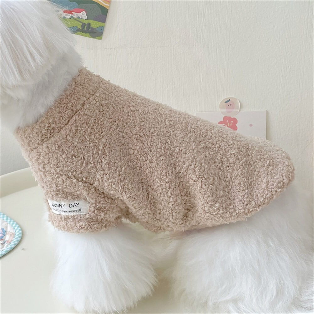 Cozy Fleece Dog Sweater