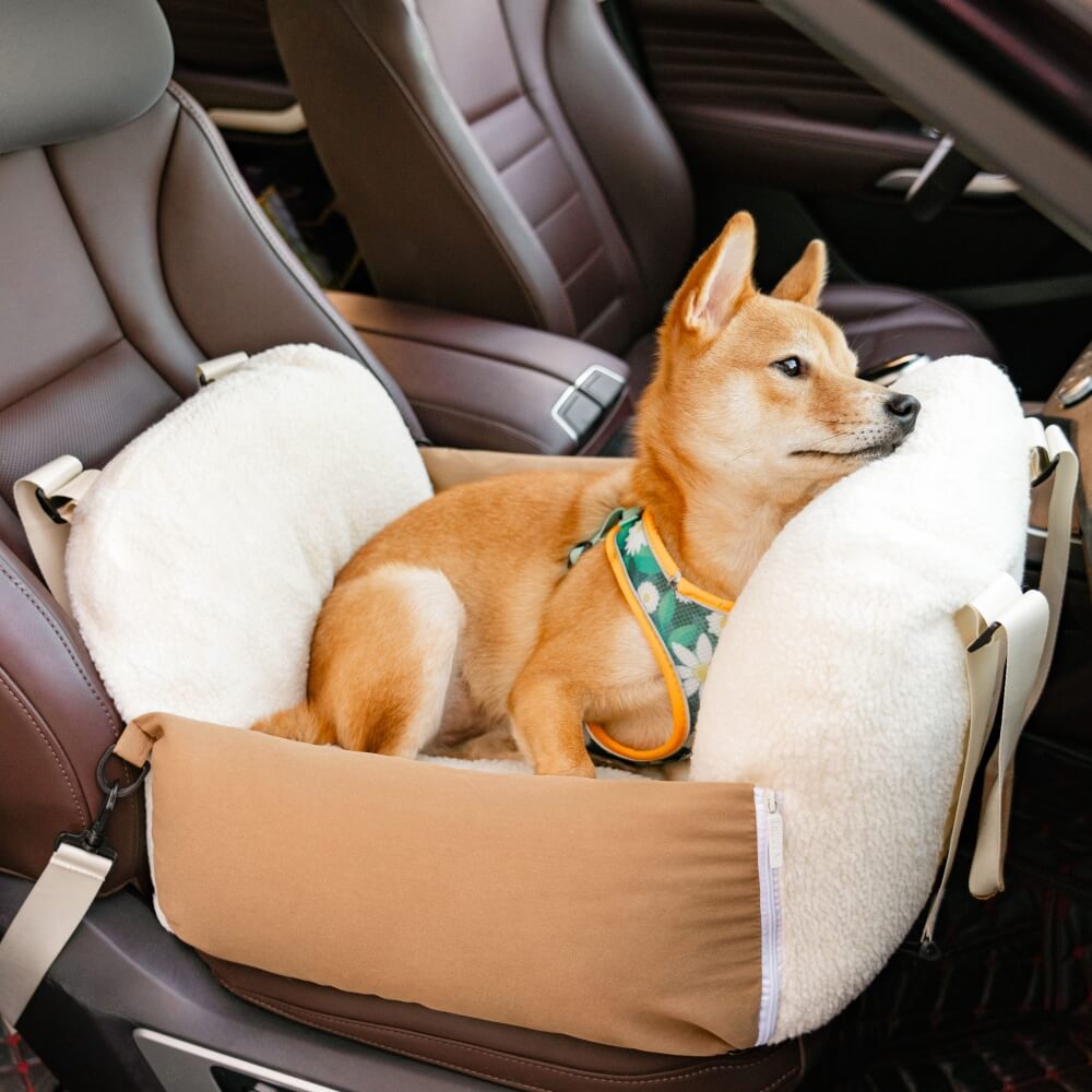 Travel Safety Pup Protector Large Dog Car Seat Bed