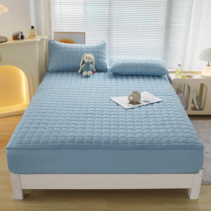 Housse de protection de matelas imperméable à enveloppe confortable