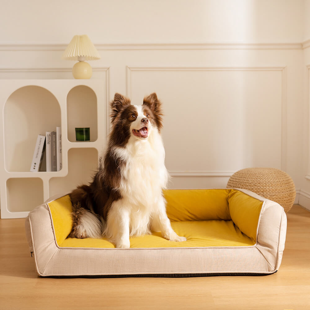 Sofá cama ortopédico cómodo para perros con soporte completo Ultimate Lounger