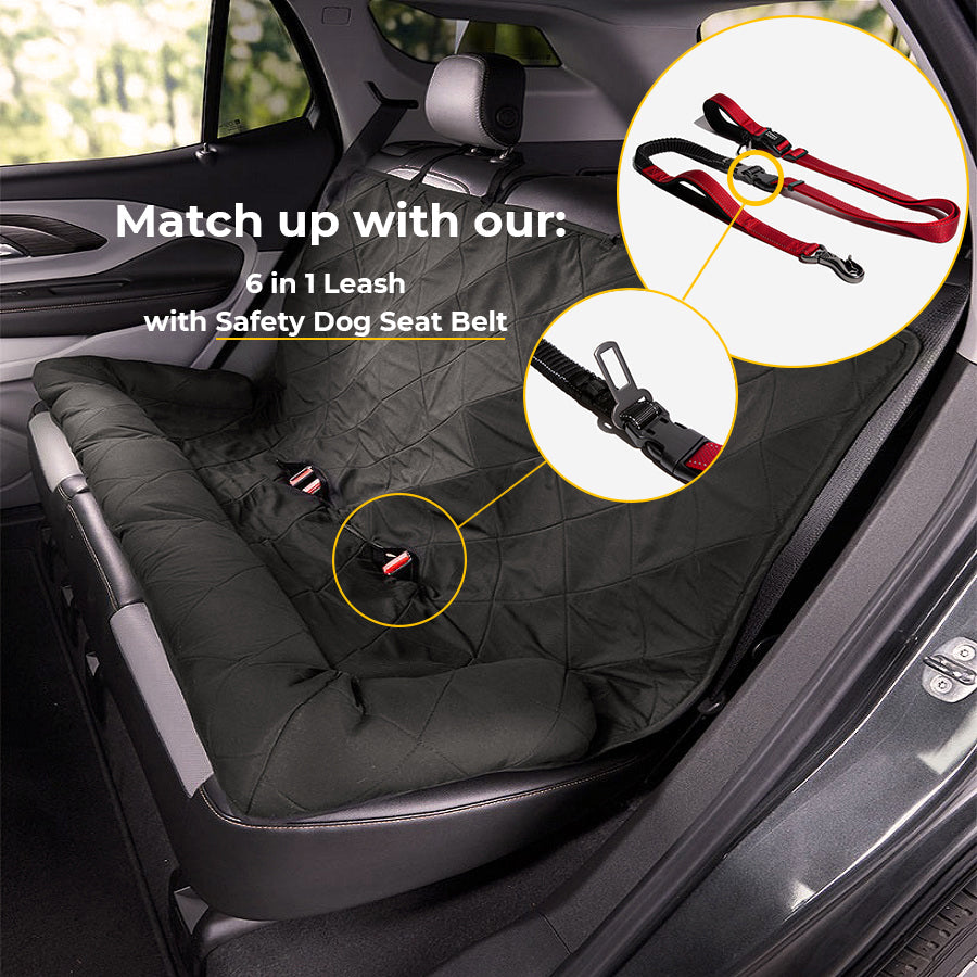 Protección del asiento trasero del asiento de seguridad del coche para perros de viaje