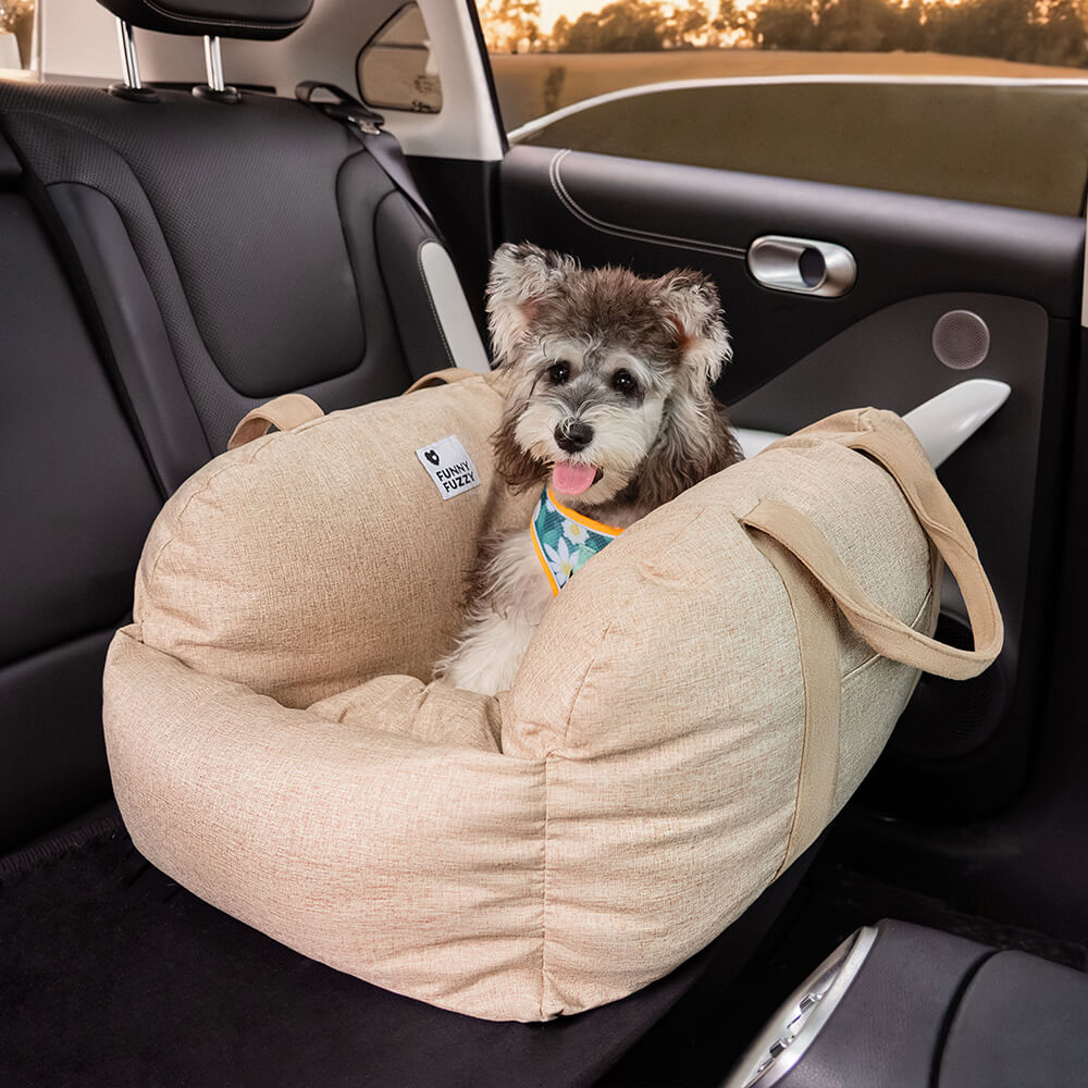 Lit de siège d'auto pour chien - Première classe