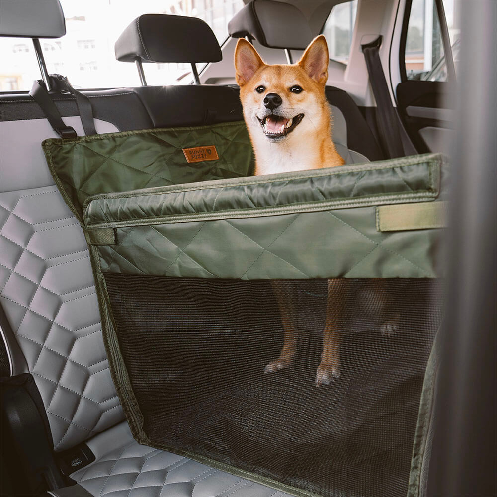 Extensor de asiento trasero de coche para perros, impermeable, de viaje, extraestable