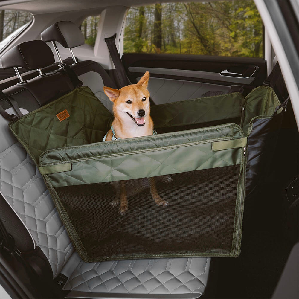 Mobile Bedroom Extra-Large Full Coverage Dog Back Seat Extender - Ideal for Travel & Camping