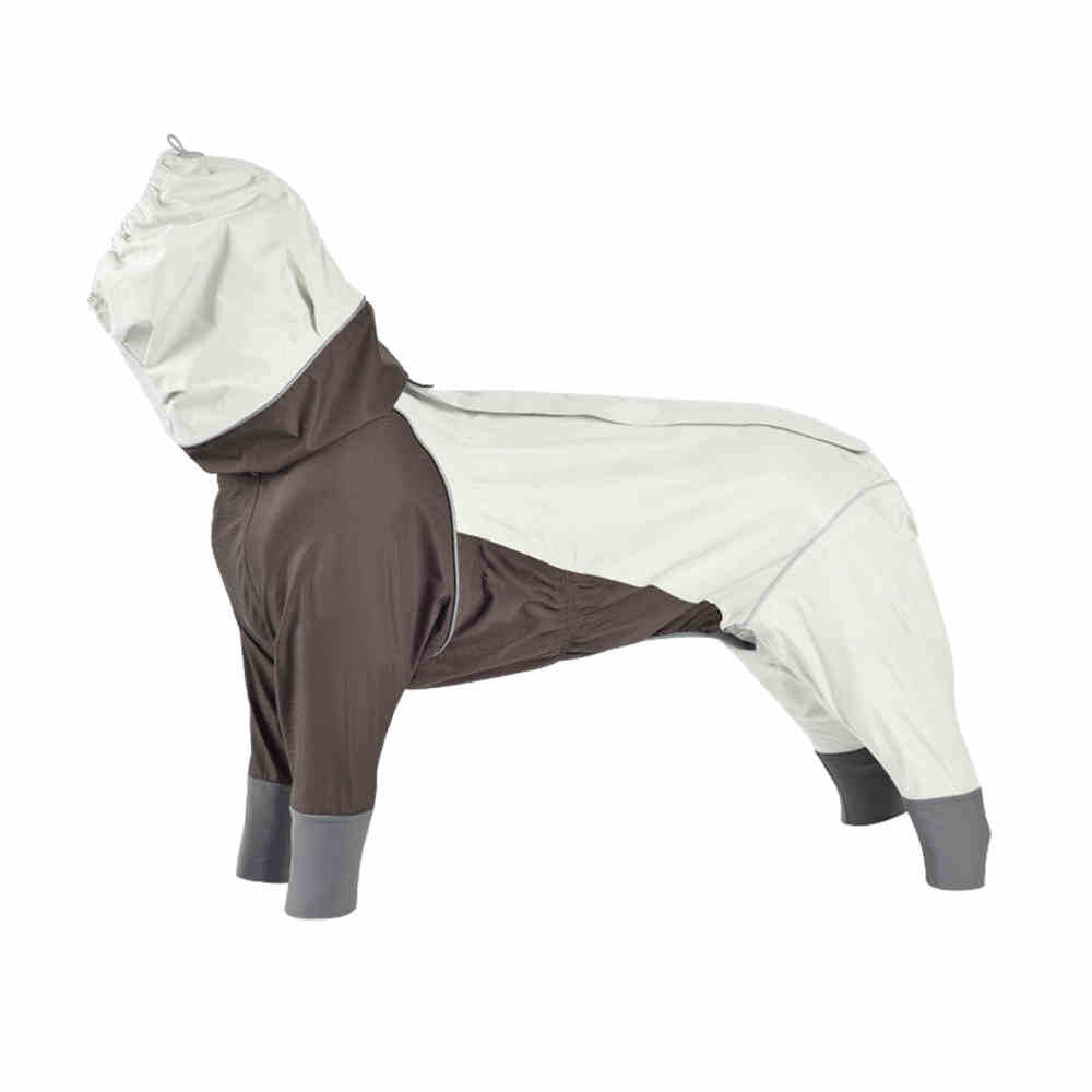 Large Adjustable Reflective Outdoor Dog and Human Matching Raincoat