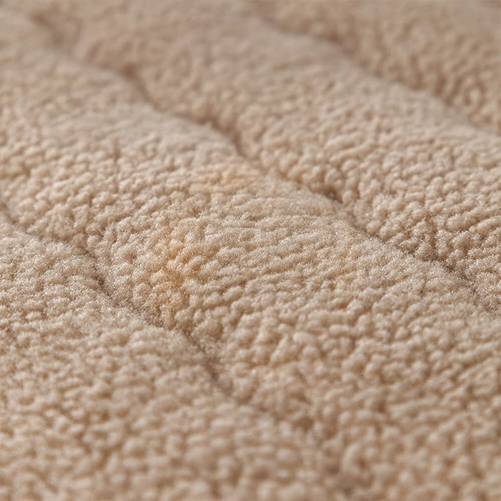 Creamy Soft Breathable Lambskin Couch Cover