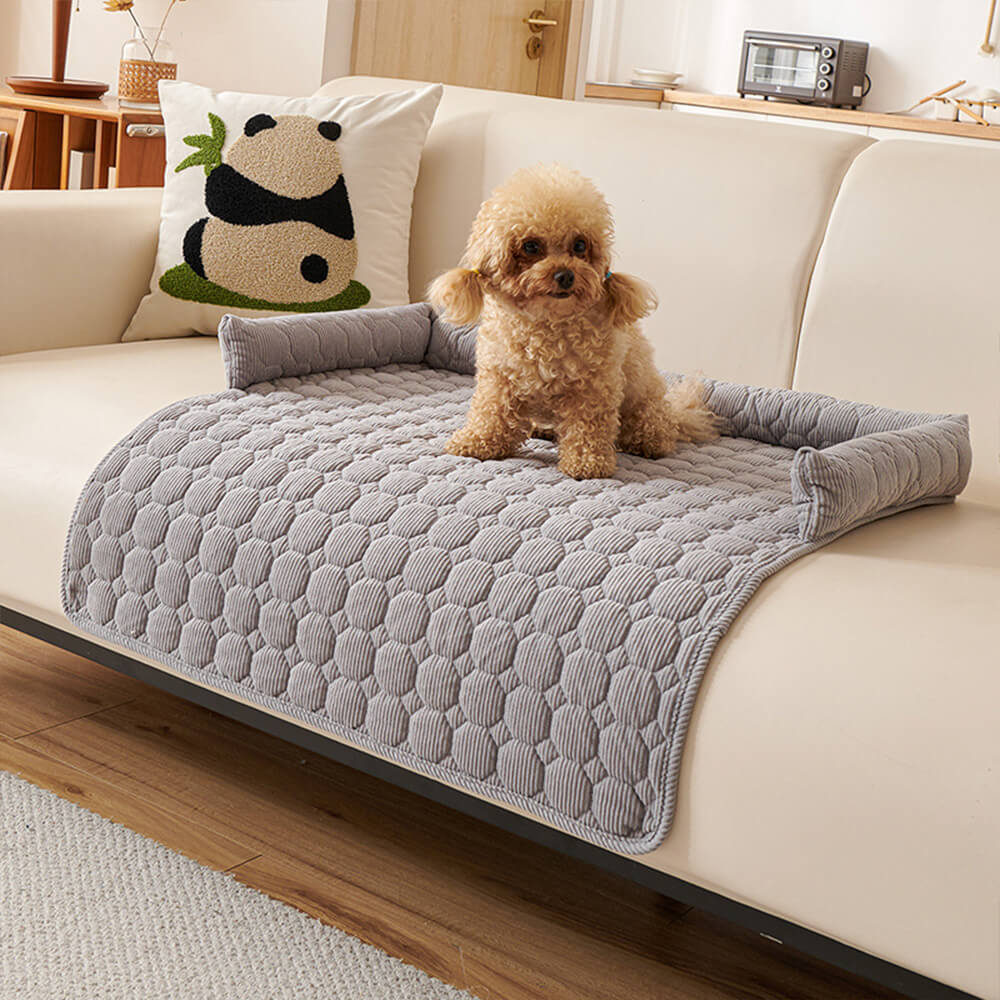 Pearl Fleece Ultra-Soft Orthopedic Dog Mat Furniture Protector Cover