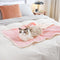 Cozy & Protective Throw Reversible Fleece Pet Blanket