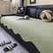 Water-repellent Teddy Fleece Non-Slip Straight Couch Cover