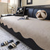 Water-repellent Teddy Fleece Non-Slip Straight Couch Cover