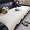 Water-repellent Teddy Fleece Non-Slip Straight Couch Cover