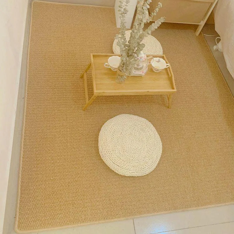 Tapis pour animaux de compagnie en faux sisal Tapis de chambre résistant aux rayures