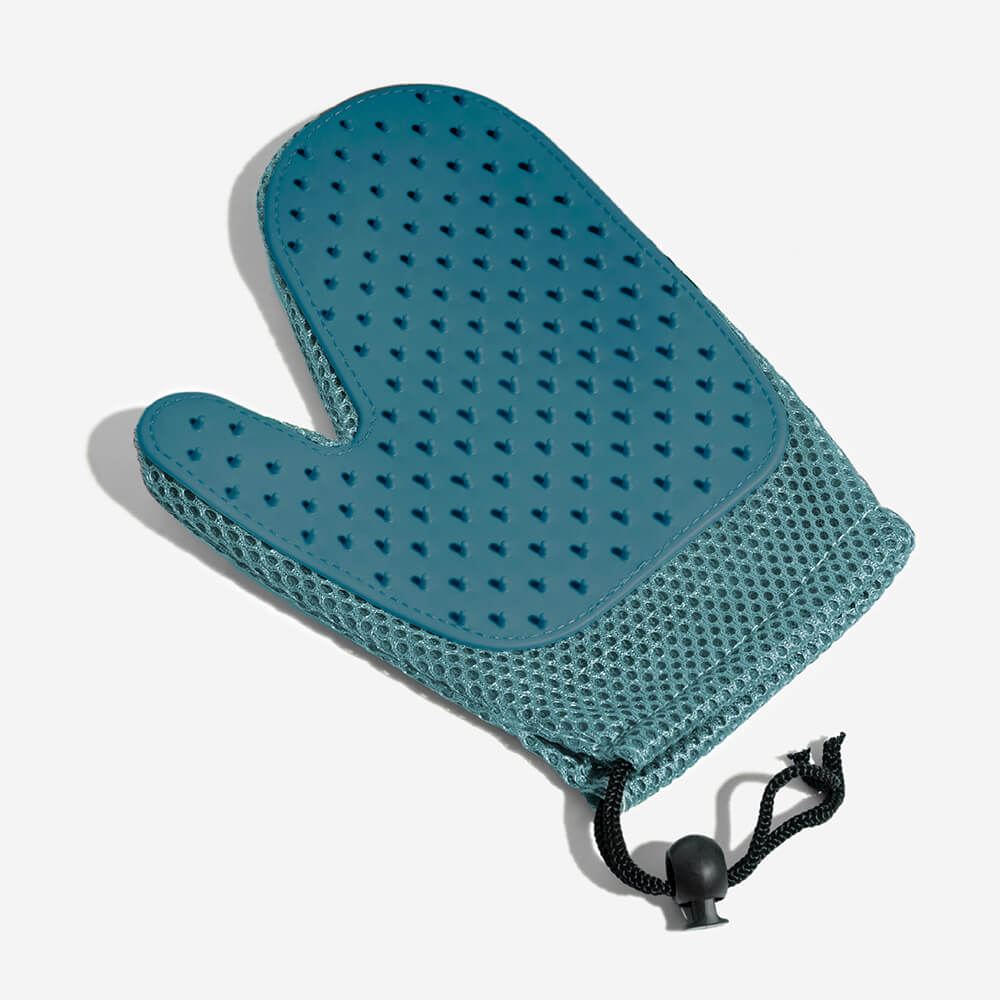 Guante de aseo de mascotas - Pincel de mascotas de doble lado de silicona