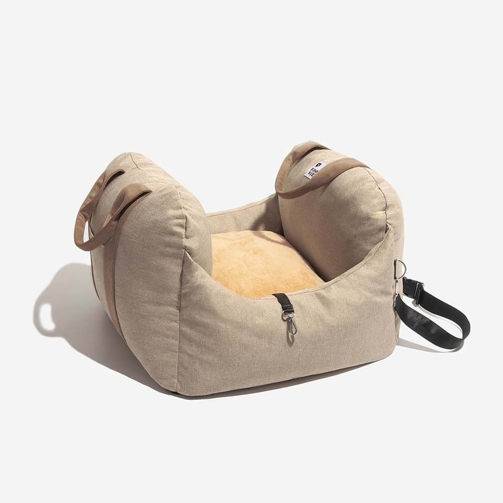 Cama para asiento de seguridad para perros y cachorros Travel Safety - Primera clase