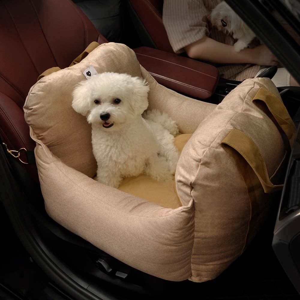 Cama para asiento de seguridad para perros y cachorros Travel Safety - Primera clase