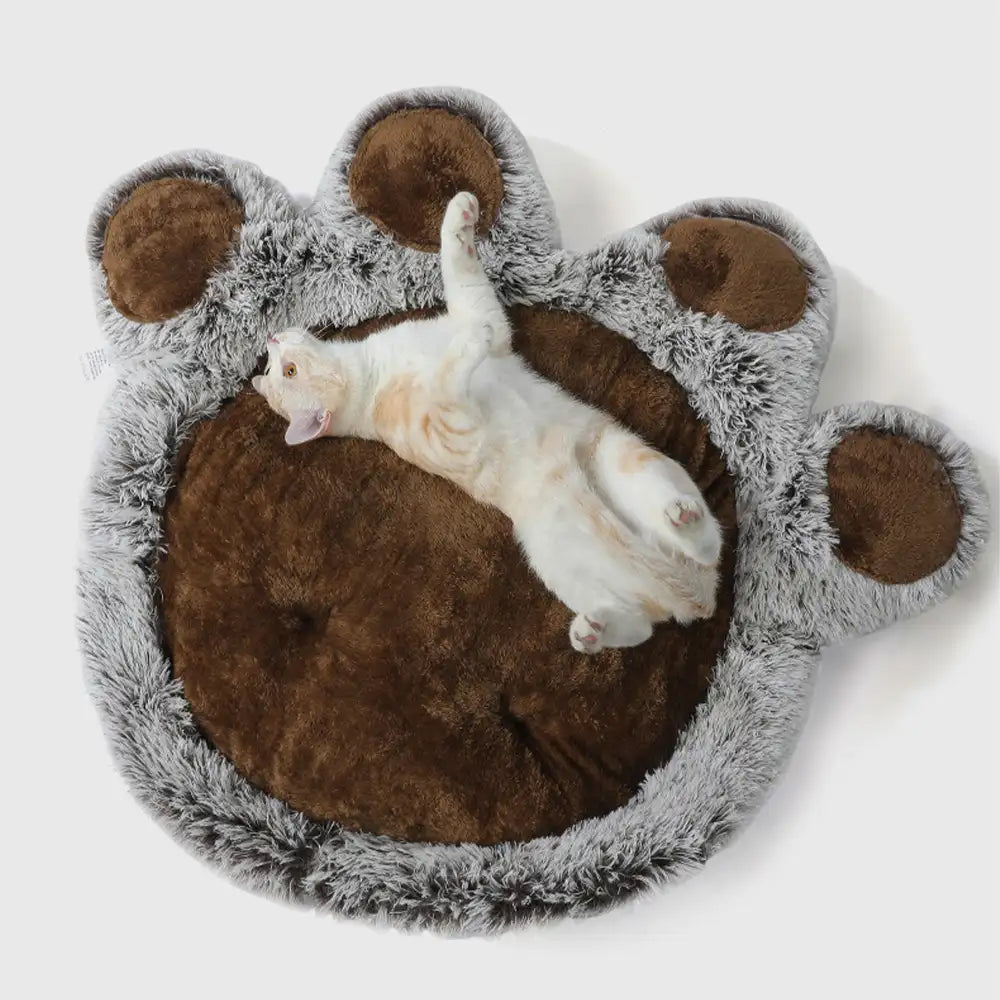 Bear Paw Plush Fluffy Comfortable Large Space Pet Mat Dog Mat