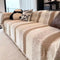 Fashion Striped Chenille Scratch-Resistant Sofa Protection Couch Cover