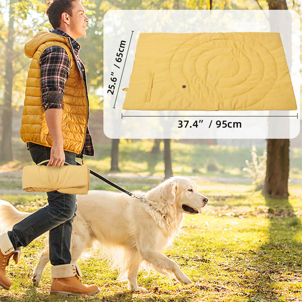 Foldable Waterproof Portable Dog Car Seat Mat Dog Camping Mat