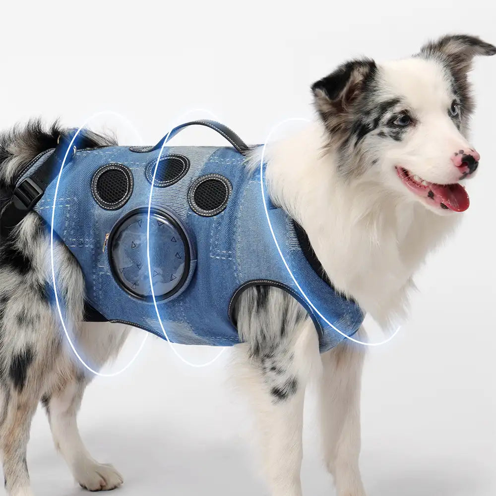 Hands-Free Dog Backpack Carrier for Travel & Hiking – Multifunctional Pack for Medium Dogs