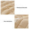 Solid-Color Fluffy Sofa Decor Thickened Couch Cover