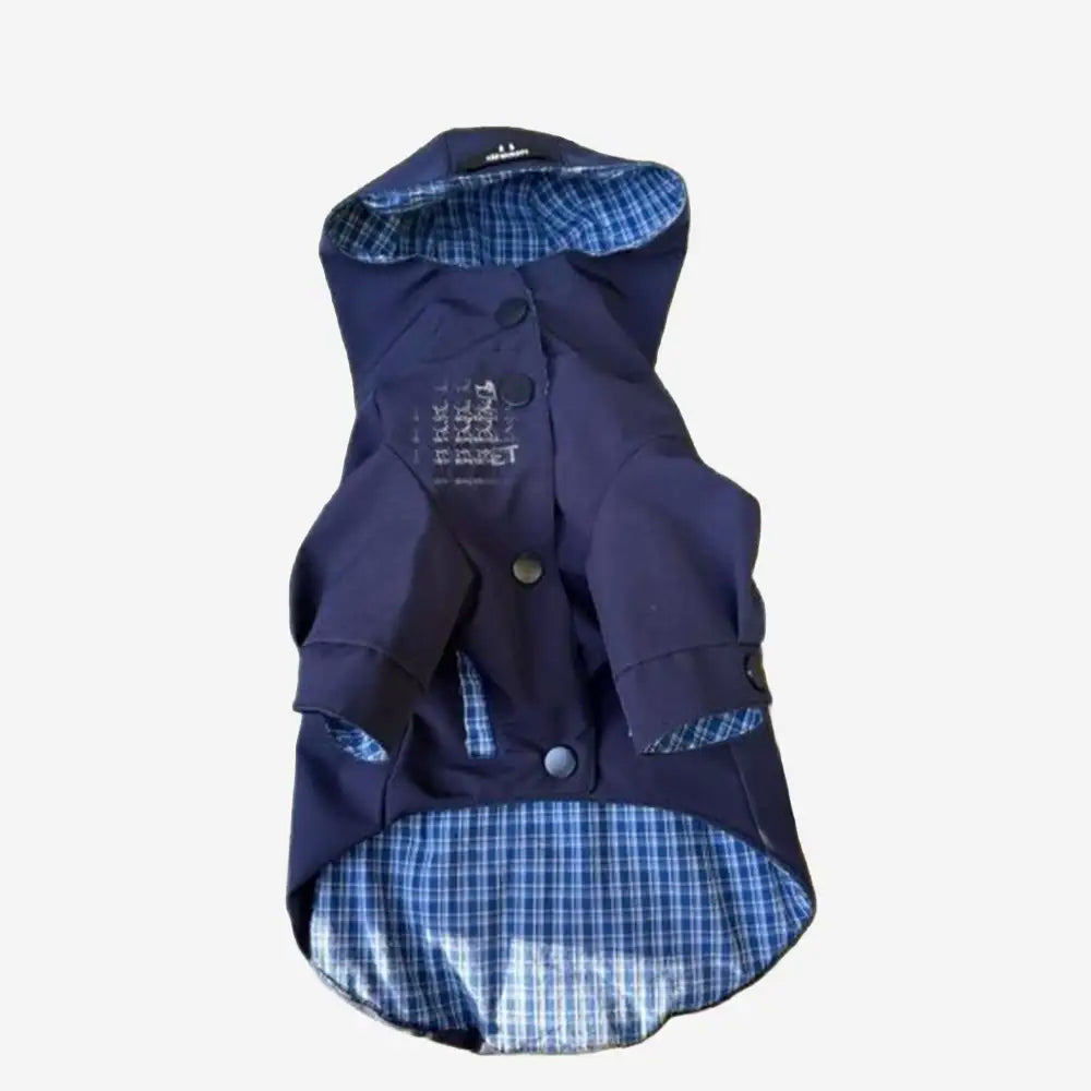 Stylish Dual-Sided Reversible Wear Windproof Outdoor Dog Jacket