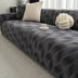 Thick Polar Fleece Jacquard Anti-Scratch Stretch Couch Cover