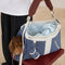 Vintage Breezy Outdoor Waterproof Large-Capacity Travel Pet Carrier Bag
